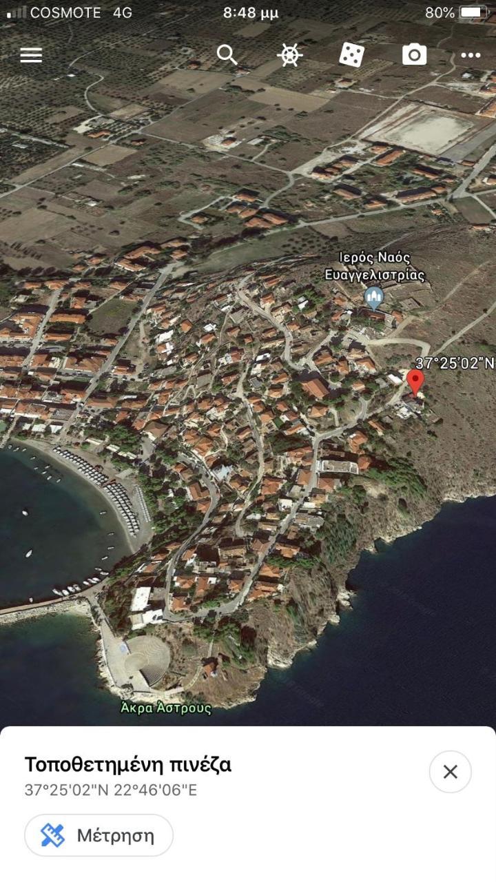 Villa Castle Sea View Parálion Ástros エクステリア 写真